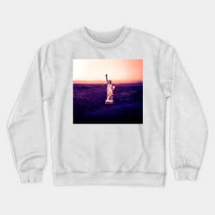 Statue of Liberty on Mars Crewneck Sweatshirt